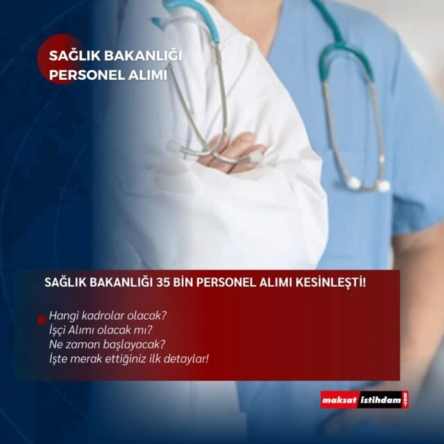 Cumhurbaşkanı Erdoğan Müjdeyi Verdi: Sağlık Personeli Alımı Olacak