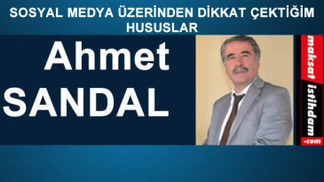 SOSYAL MEDYA ÜZERİNDEN DİKKAT ÇEKTİĞİM HUSUSLAR