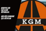Karayolları Genel Müdürlüğü İşçi Alımı Başlıyor; 409 Kişi Alınacak
