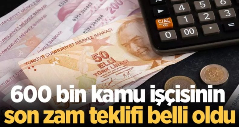 600 Bin Kamu İşçisine Enflasyon Üstü Zam! Hükümetin Son Teklifi Ortaya Çıktı
