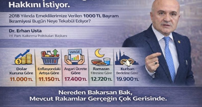 Erhan Usta’dan Emekli İkramiyesi Hesabı: 1000 TL Bugün Ne Kadar Ediyor?