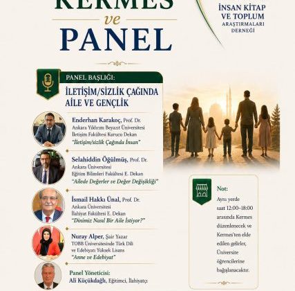 İKTA-DER'DEN ANKARA'DA İKİ ETKİNLİK: KERMES VE PANEL